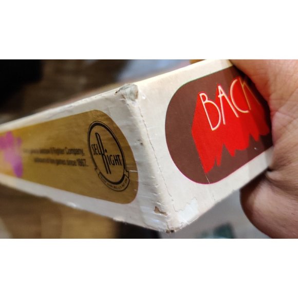 Vintage Backgammon Game Selchow & Righter 1975 Wood Pieces Complete w/o Booklet - Picture 12 of 15